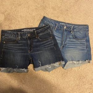 American eagle jean shorts bundle (2 pairs)